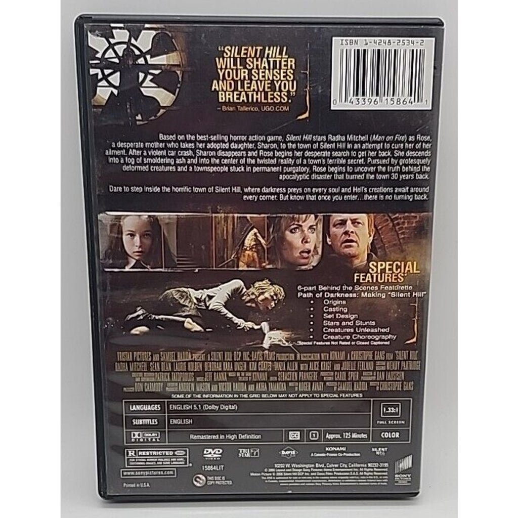 Silent Hill (DVD, 2006, Full Frame Edition)