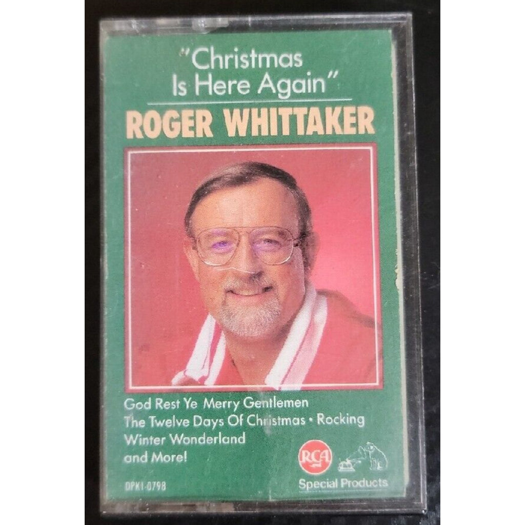 Roger Whittaker – Christmas Is Here Again (Cassette, 1987, Tembo)