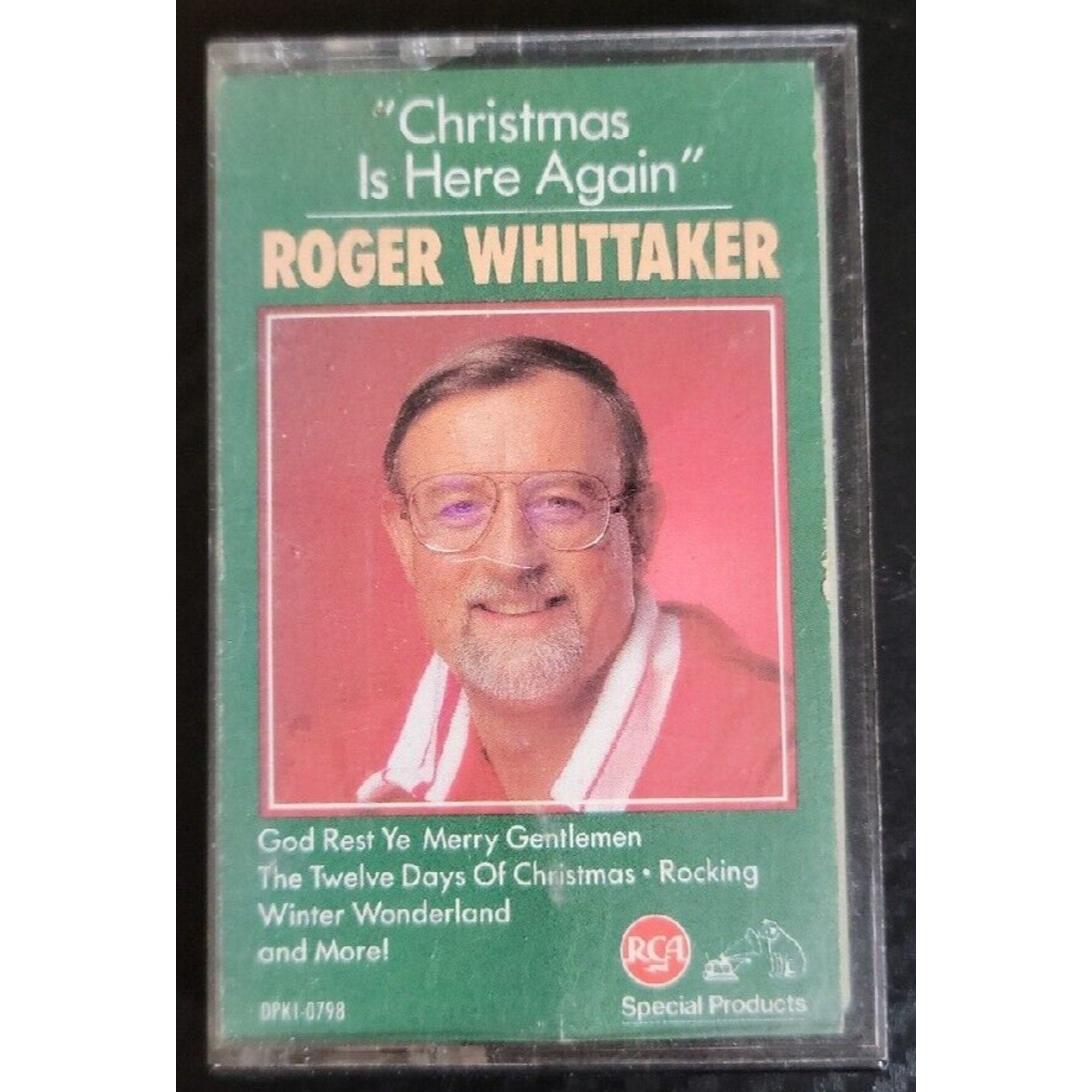Roger Whittaker – Christmas Is Here Again (Cassette, 1987, Tembo)