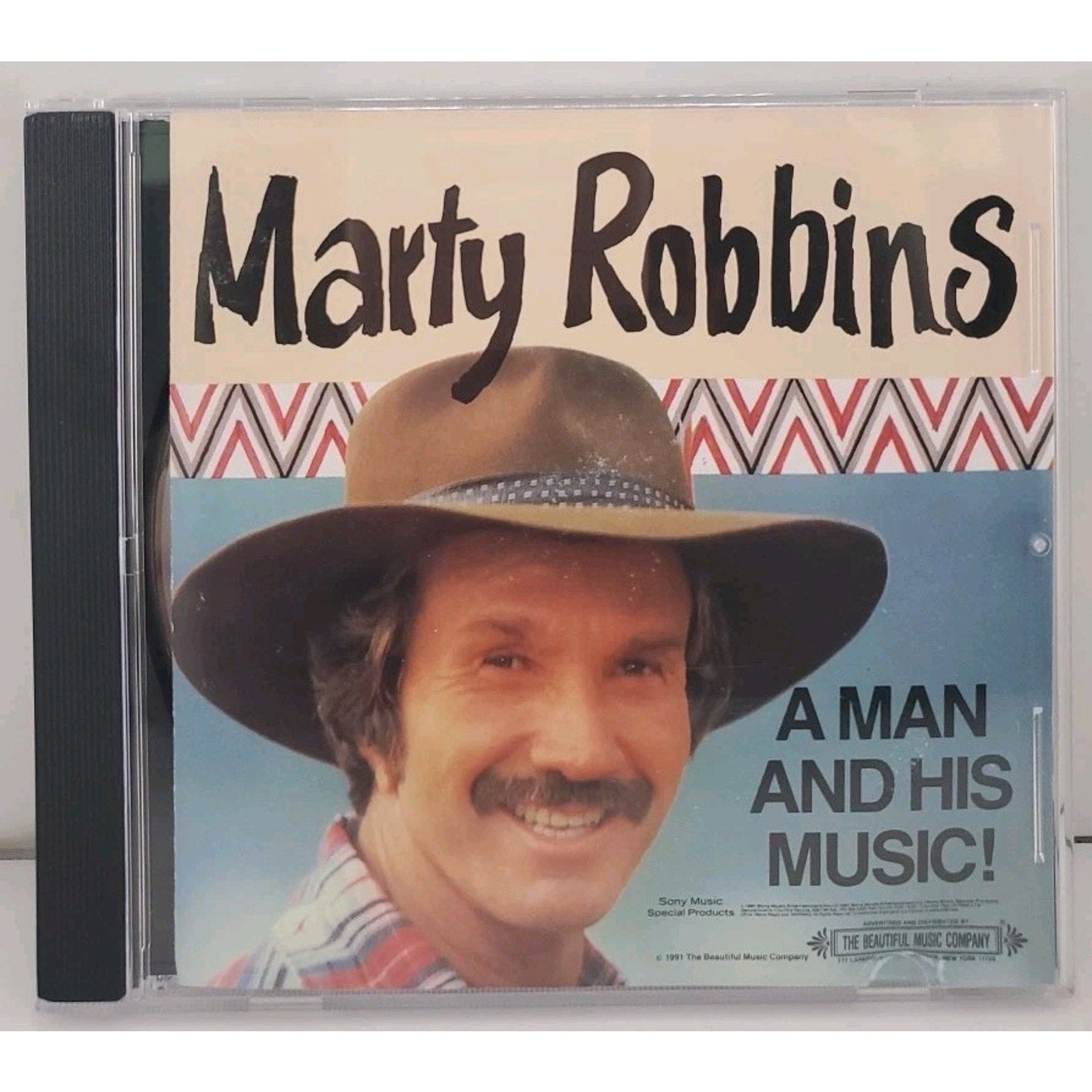 A Man and His Music! by Marty Robbins CD 1991