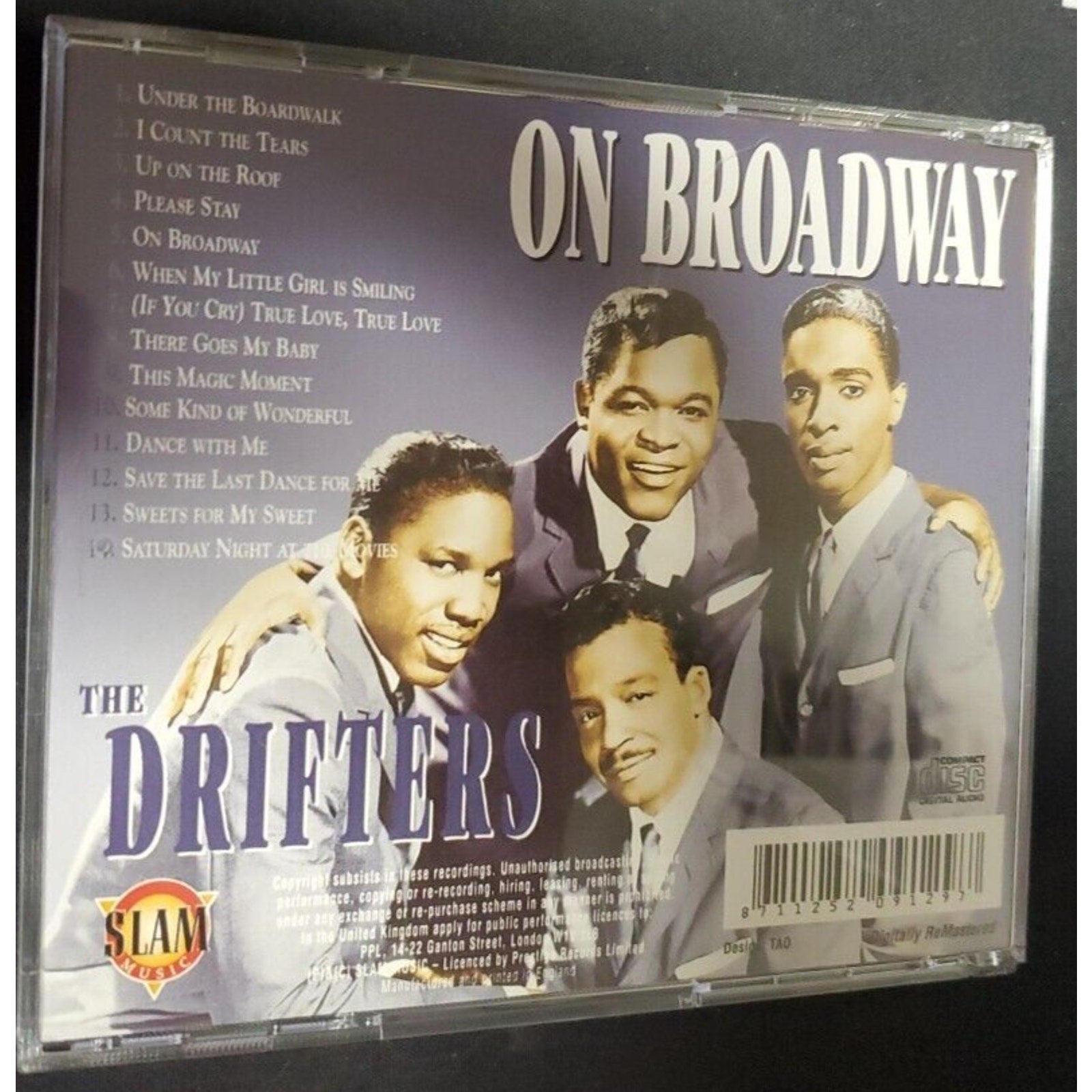 The Drifters On Broadway (CD)