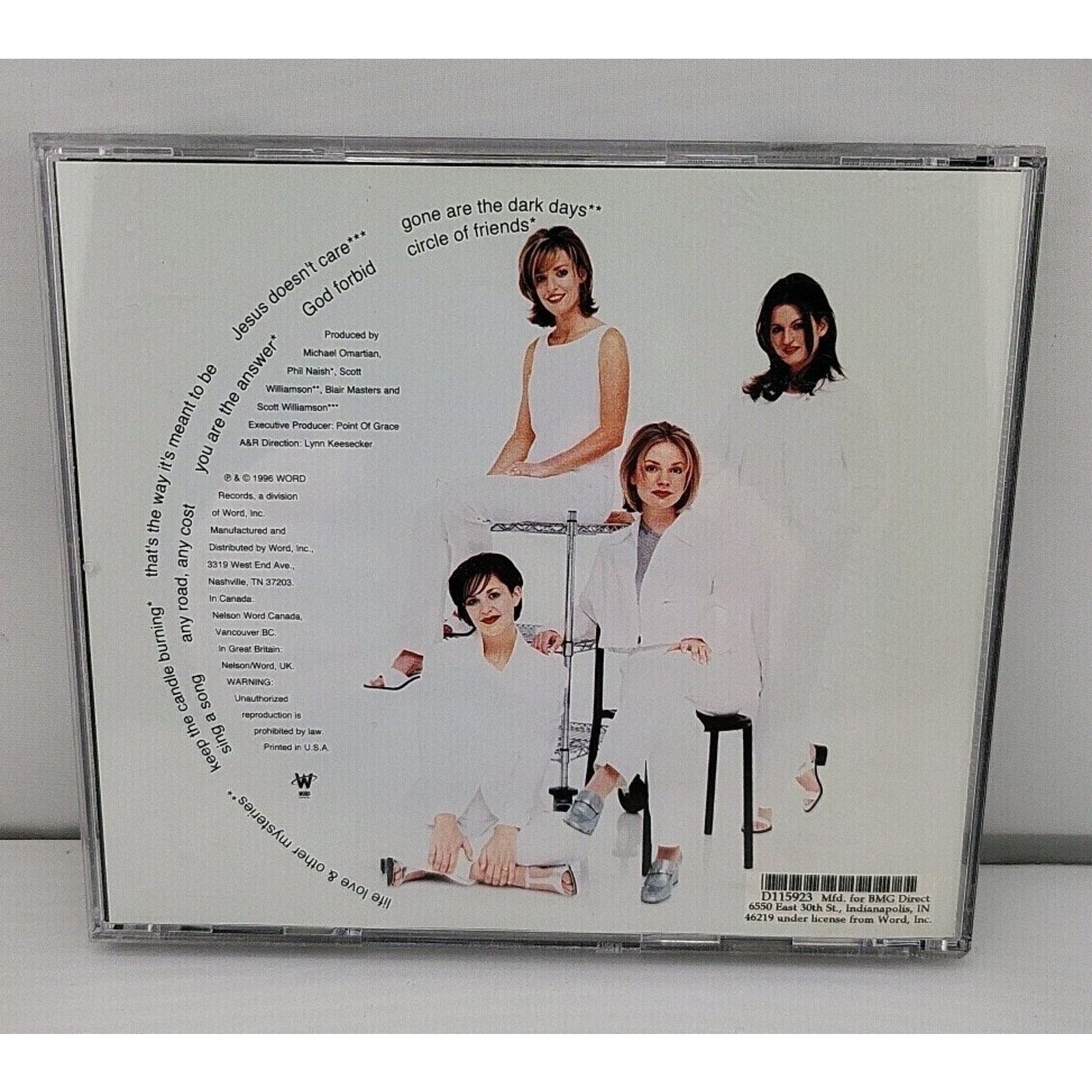 Life Love & Other Mysteries by Point of Grace (CD, 1996, Word)