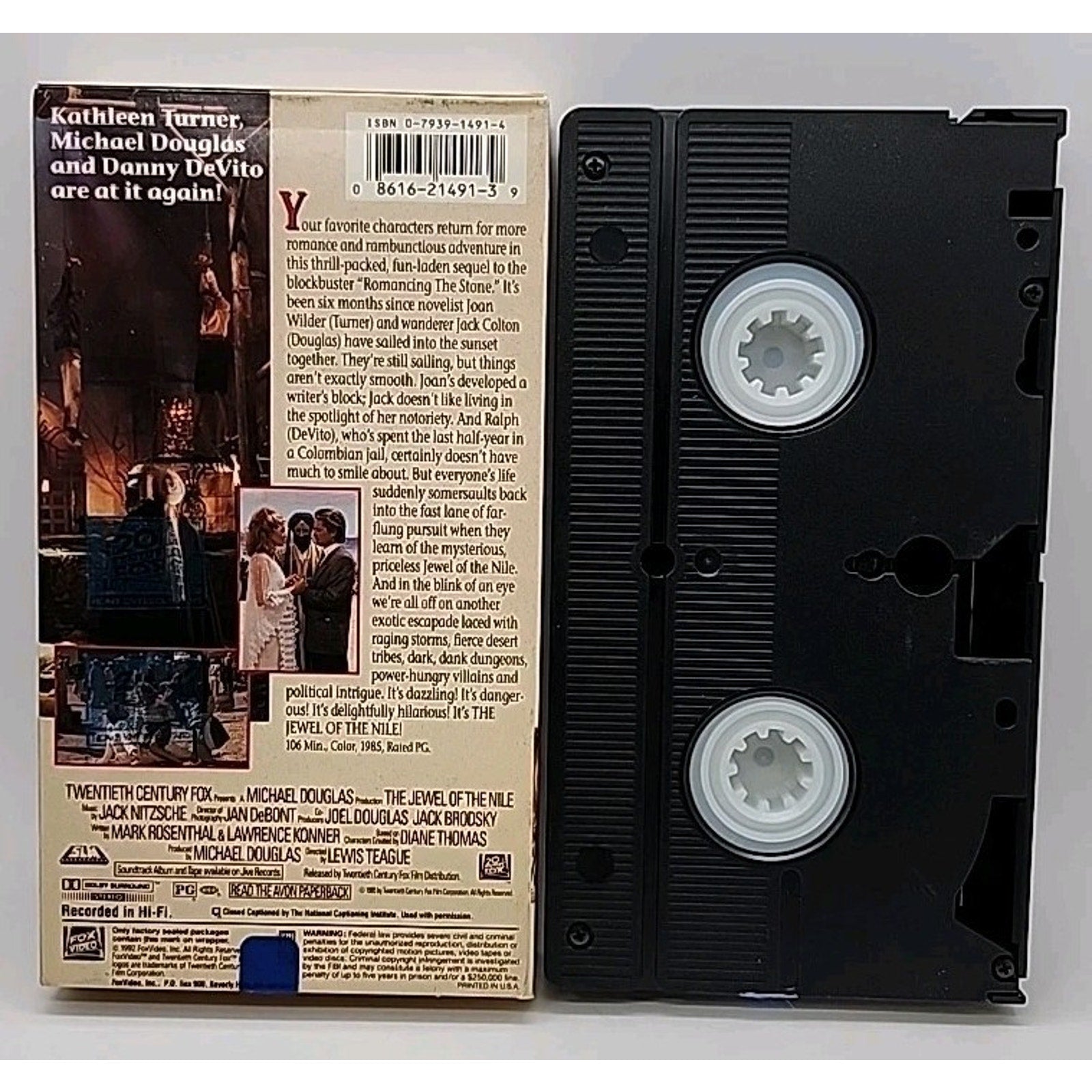 The Jewel of the Nile (VHS, 1997)