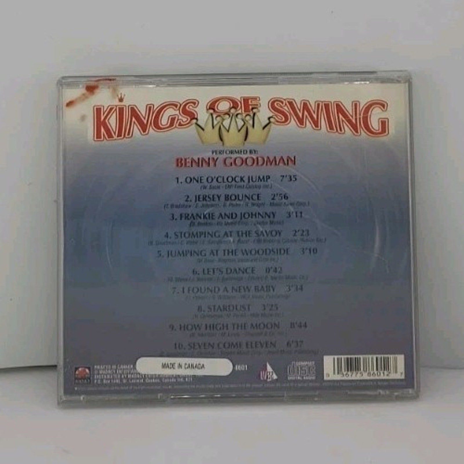 Kings of Swing Benny Goodman Music CD Album