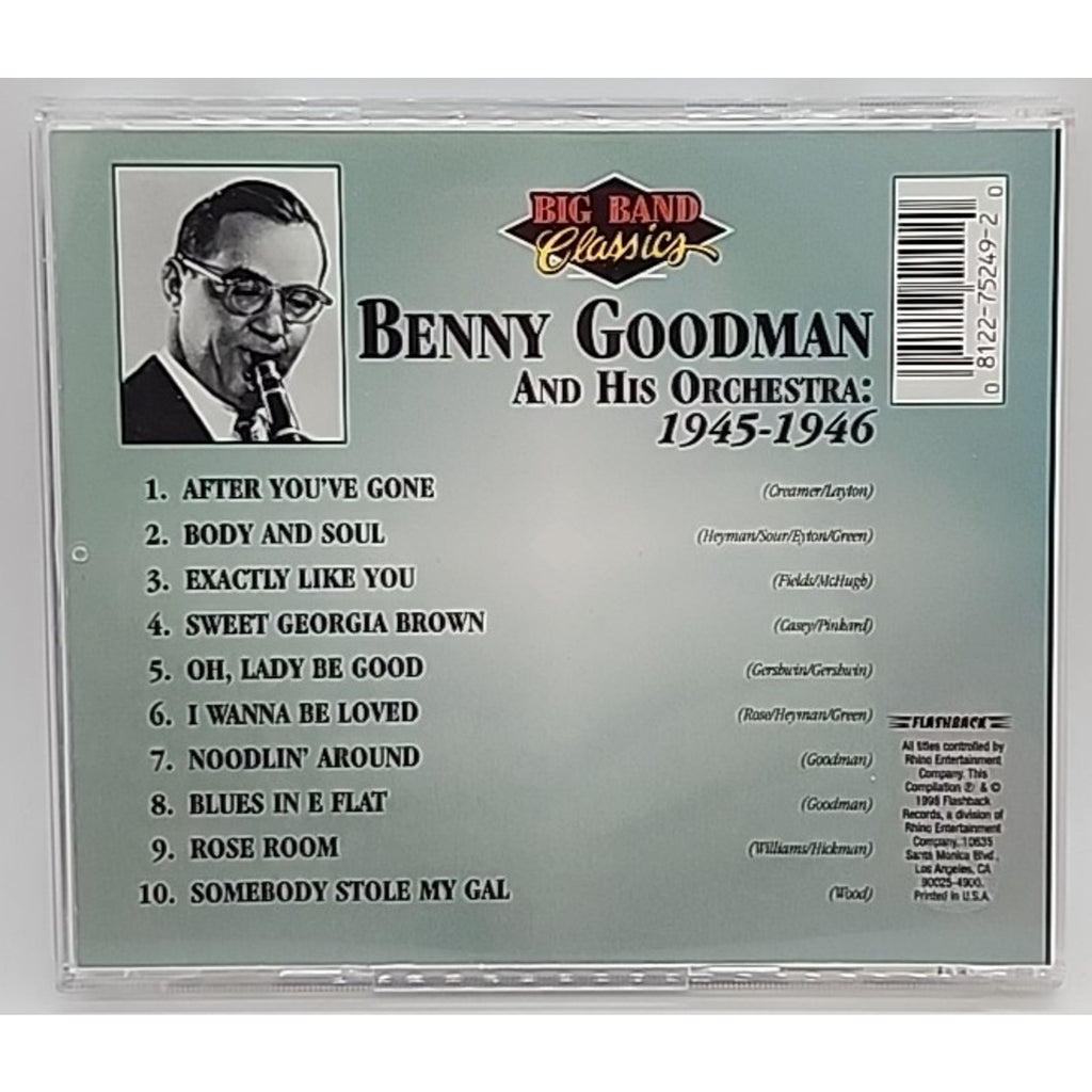 Swing Sessions by Benny Goodman/Benny Goodman & His Orchestra (CD, Jun-1997)