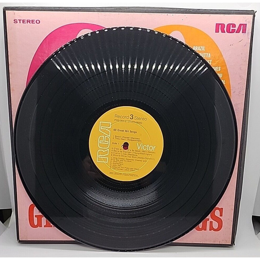 RCA Stereo - 60 Great Hit Songs Various Artists - PRS-283 (Record)