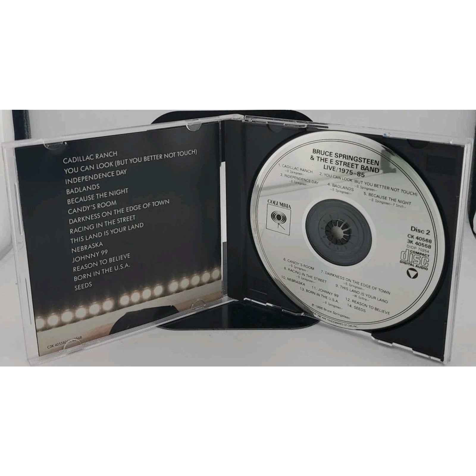 Bruce Springsteen & The E Street Band - Live / 1975-85, Disc 2 (1986) CD