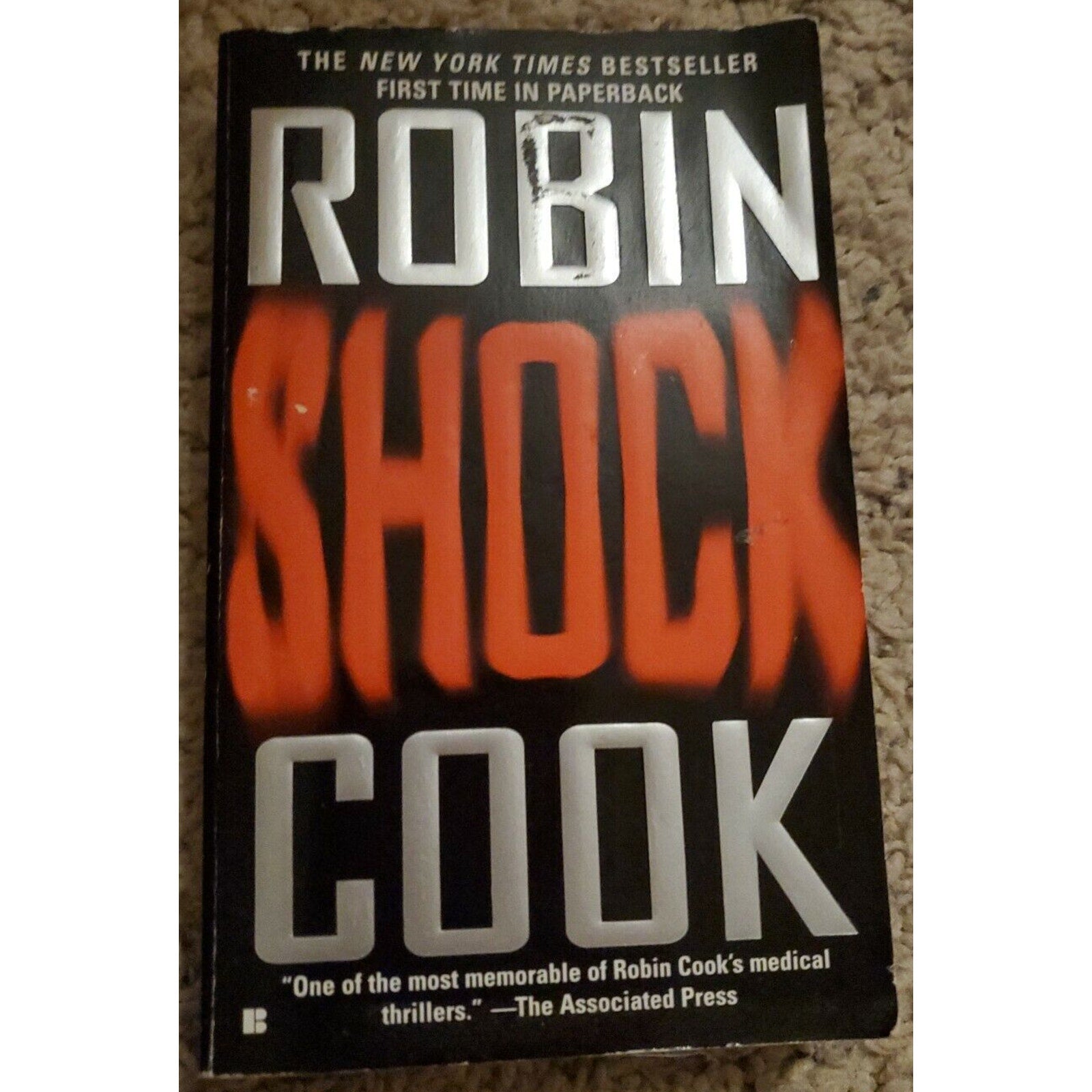 Shock by Robin Cook (2002, Paperback, Reprint)
