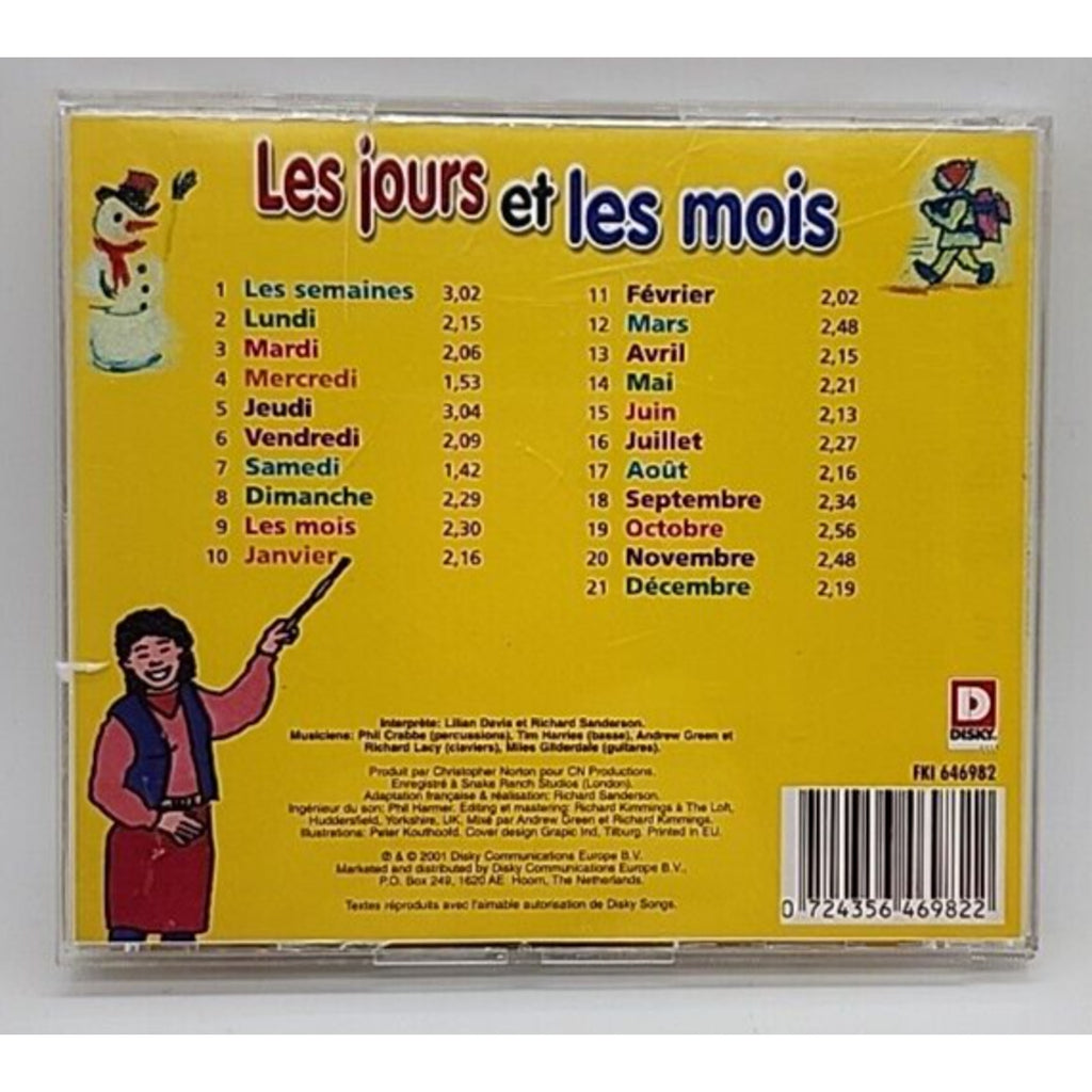 Les jours et les mois - by Various Artists - DISKY - CD - 2001 (271)