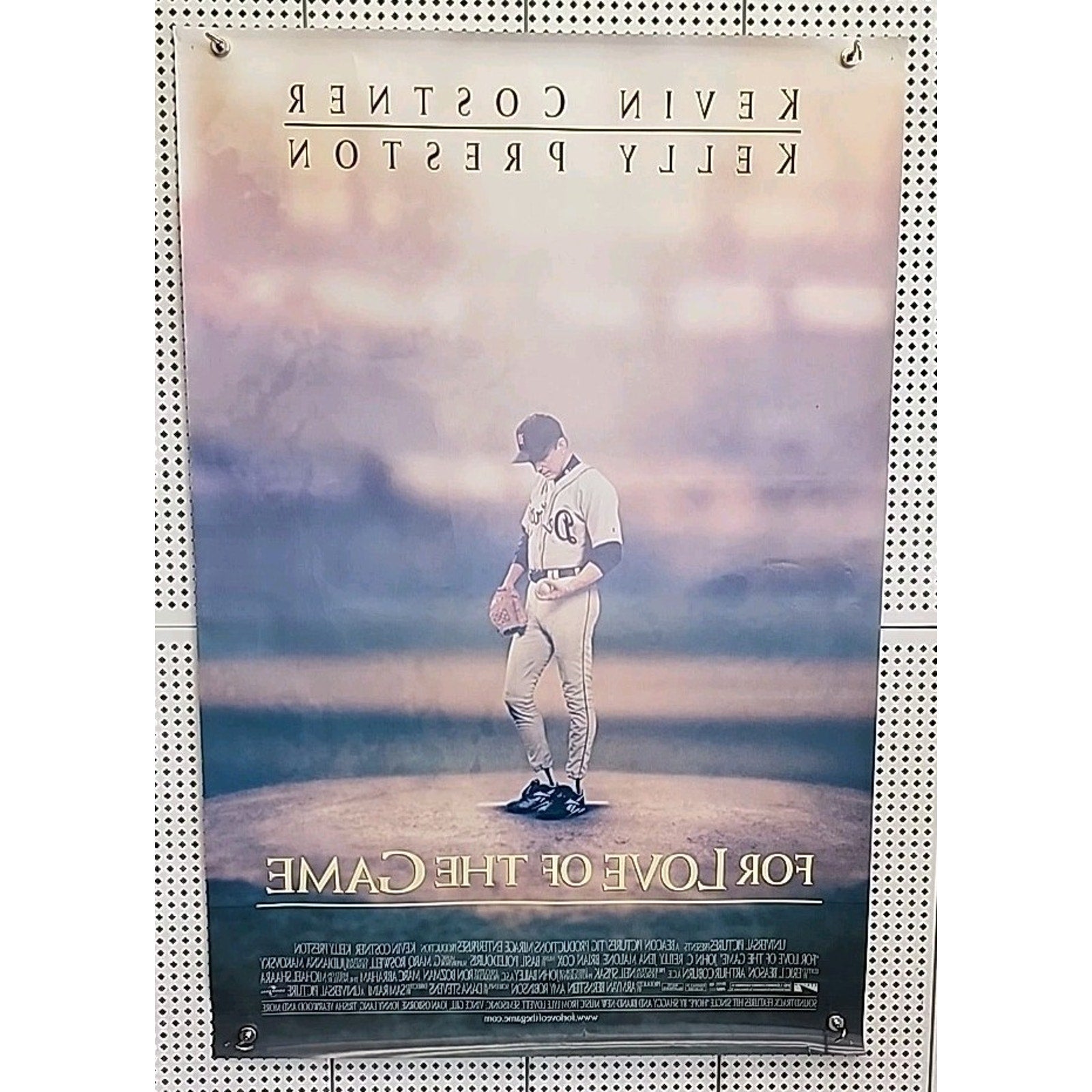 For Love Of The Game - Original DS Movie Poster - 27x40 2000 D/S Kevin Costner
