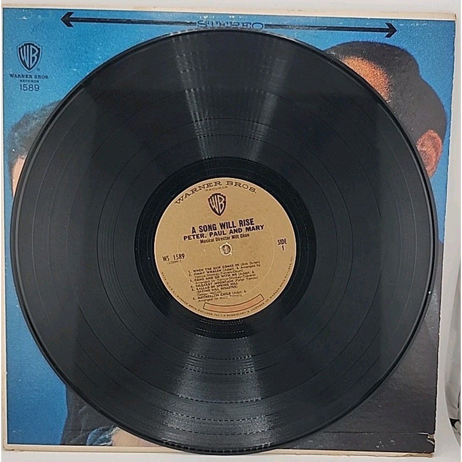Peter, Paul and Mary A Song Will Rise Vinyl 1965 Warner Bros Vinyl