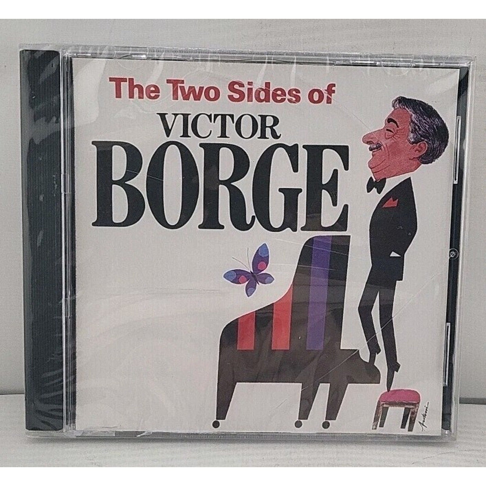 Two Sides of Victor Borge by Victor Borge (CD, 1998) *Brand New*