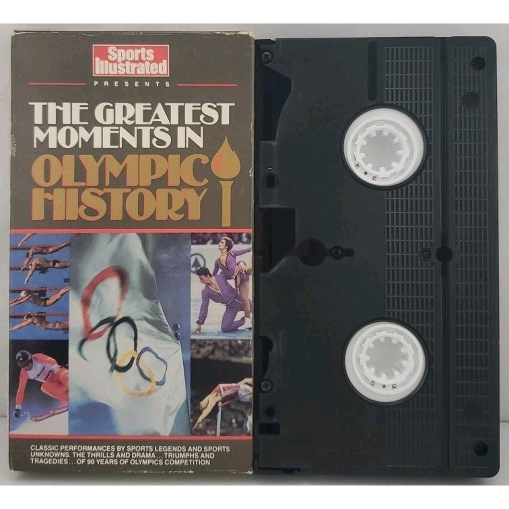The Greatest Moments In Olympic History VHS Sports Illustrated