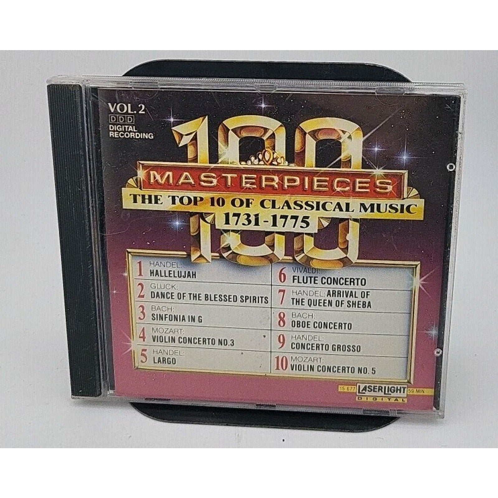 100 Masterpieces Vol. 2-1731-1775 by Various (CD, 1991)