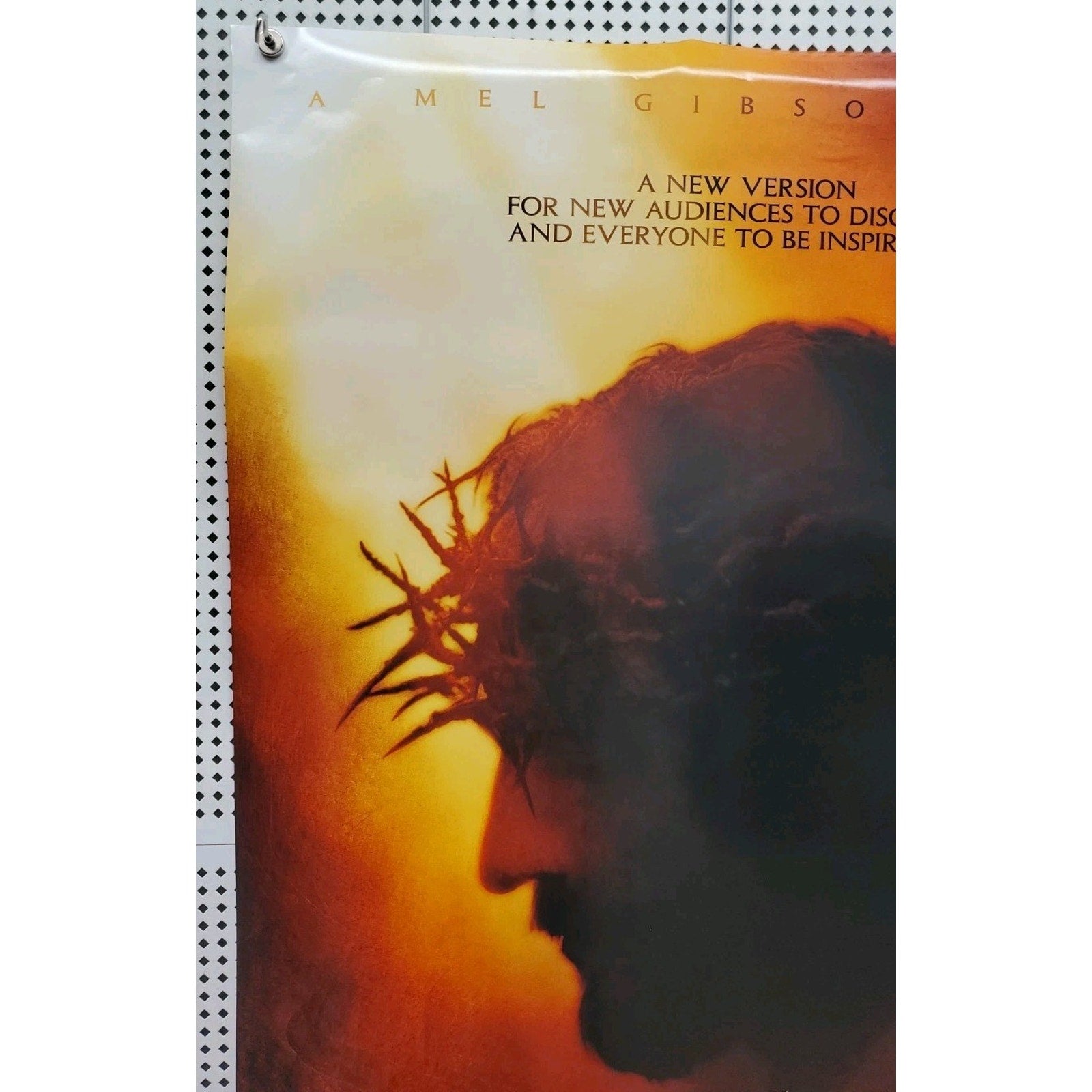 The Passion Recut Original One Sheet Movie Poster - 2004 - Mel Gibson 27x40