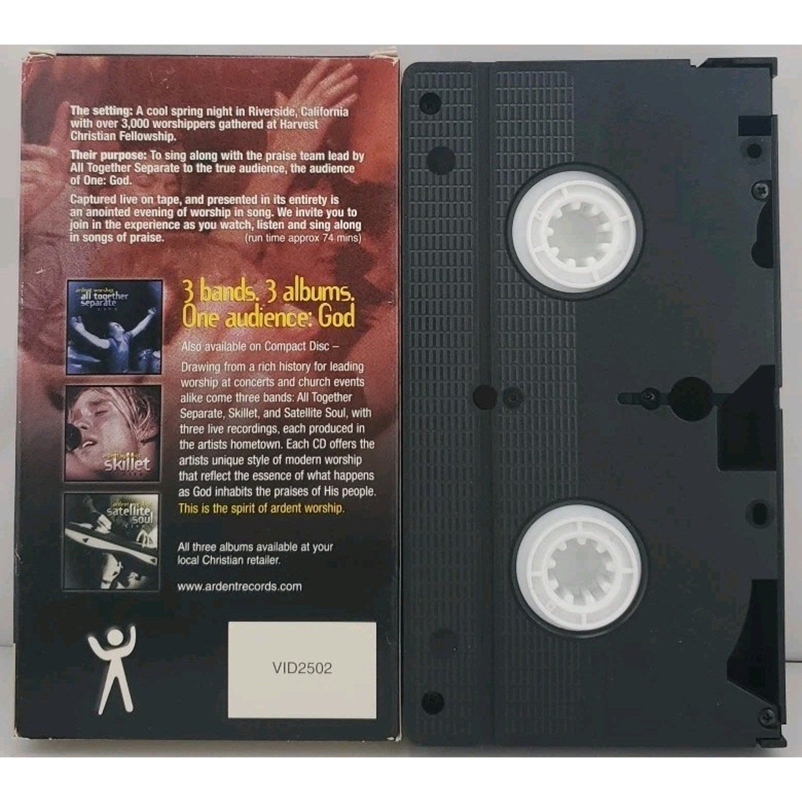 Ar'dant Wur'ship - Live Music Modern Worship Service - VHS - Ardent Worship