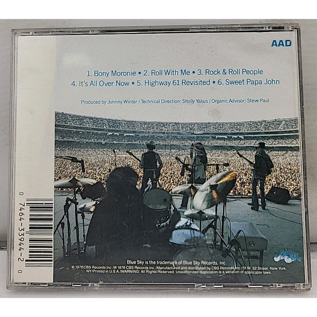 Captured Live by Johnny Winter (CD, 1989)