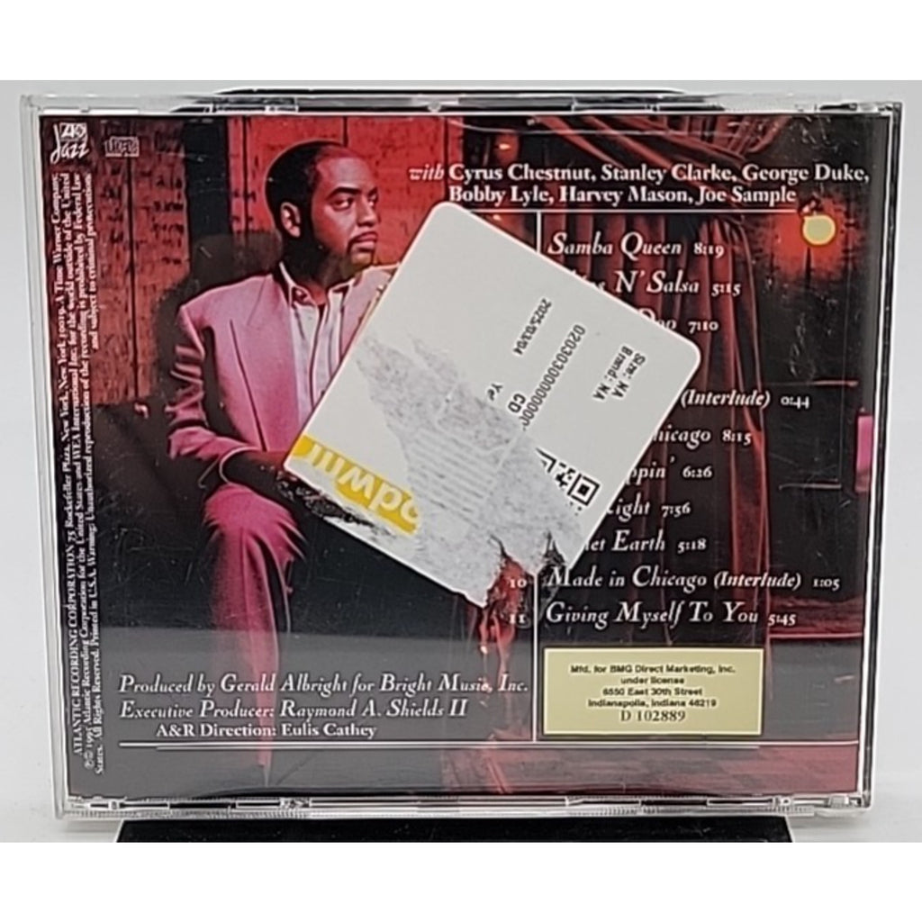Giving Myself to You by Gerald Albright (CD, Sep-1995, Atlantic (Label))