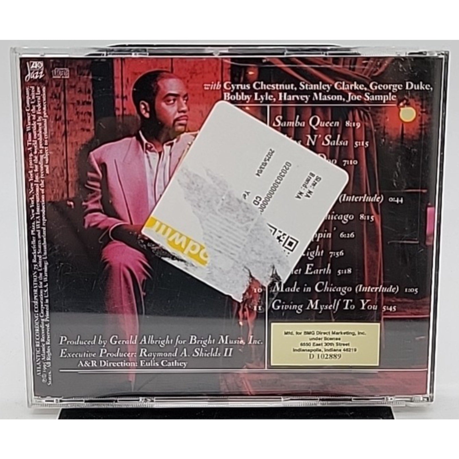 Giving Myself to You by Gerald Albright (CD, Sep-1995, Atlantic (Label))