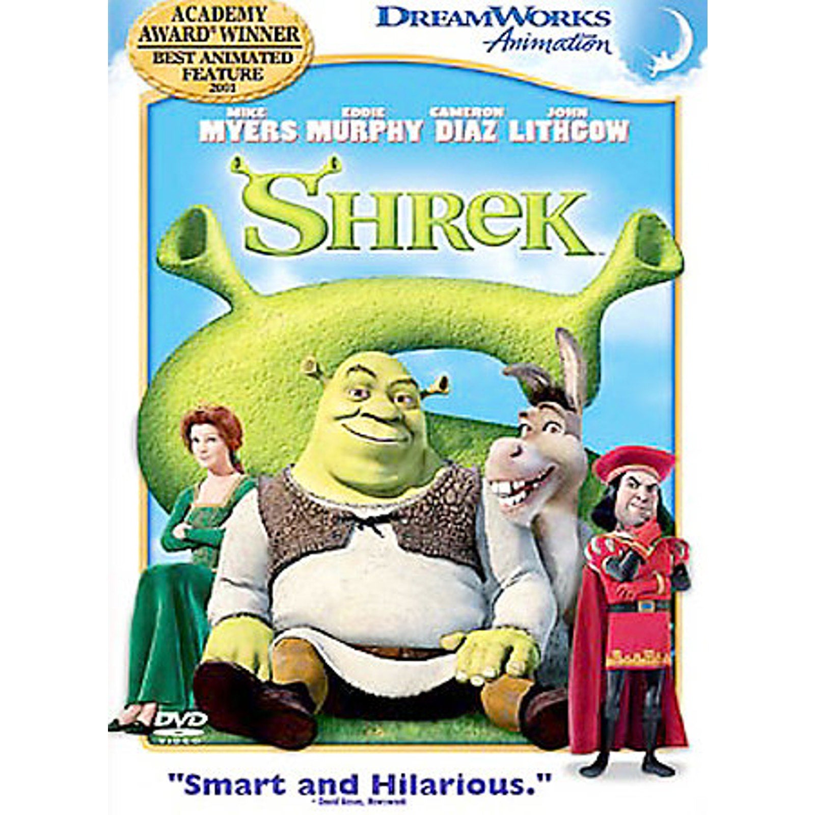Shrek (DVD, 2003, Full Frame)