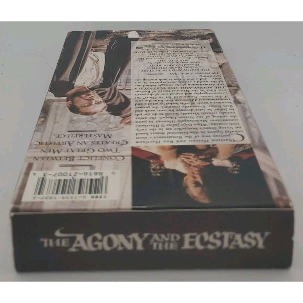 The Agony and the Ecstasy (VHS, 1995)