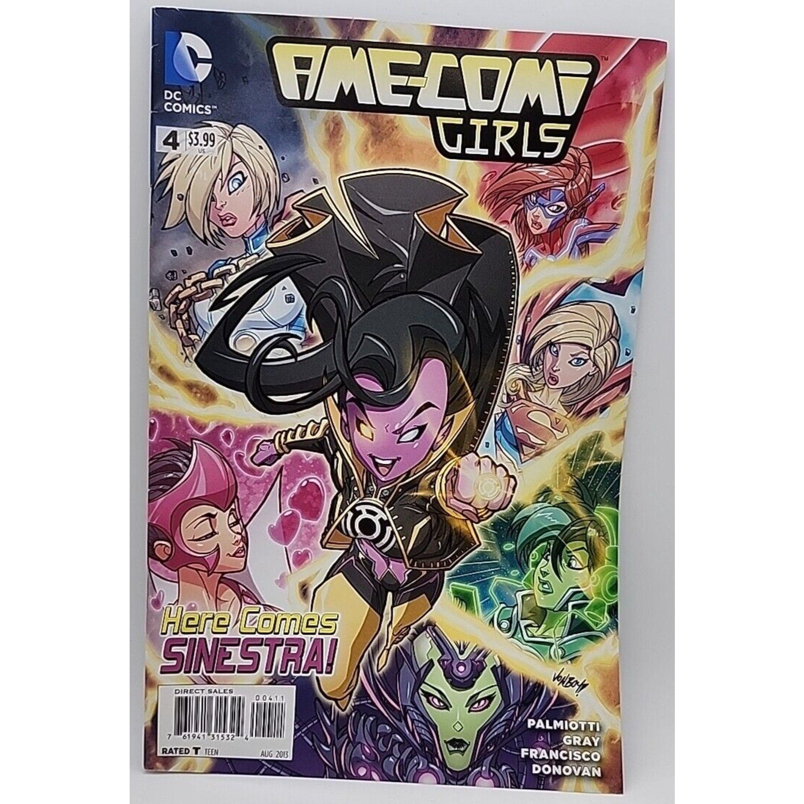 Ame-Comi Girls #4 DC Comics 2013