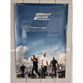 Fast Five 27 X 40 2 Sided Paul Walker Vin Diesel The Rock