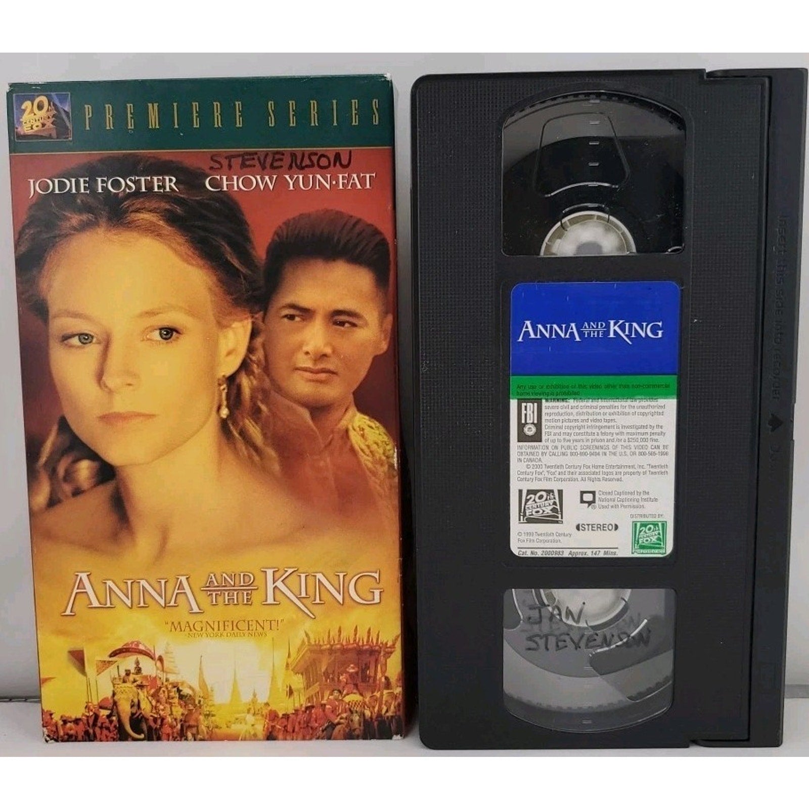 Anna and the King (VHS, 2000, Premiere Series)