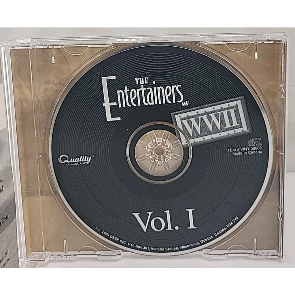 The Entertainers of WW 2 Volume 1 - Audio CD By Bing Crosby