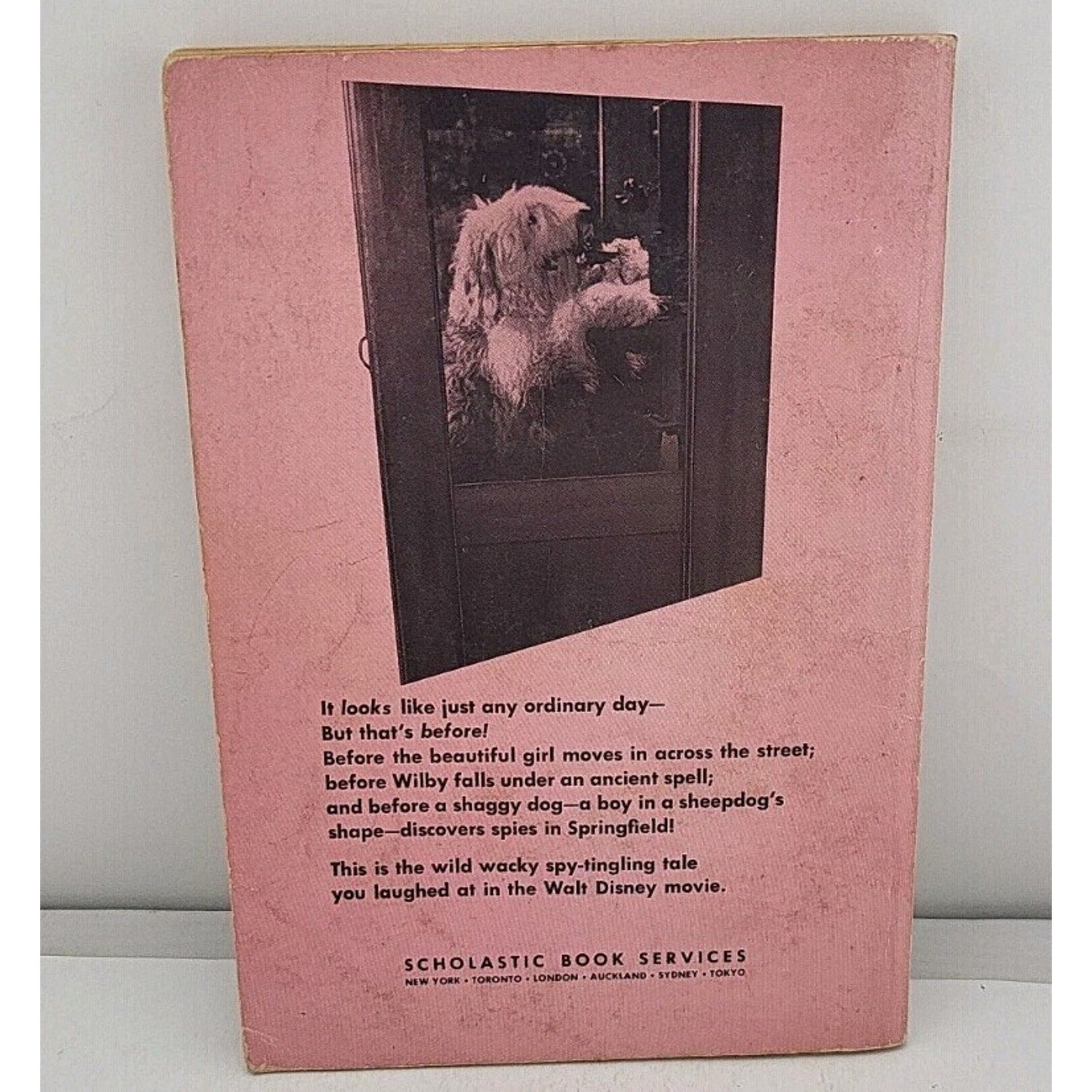 The Shaggy Dog TX1111 Based On Walt Disney's Zany Spy Movie