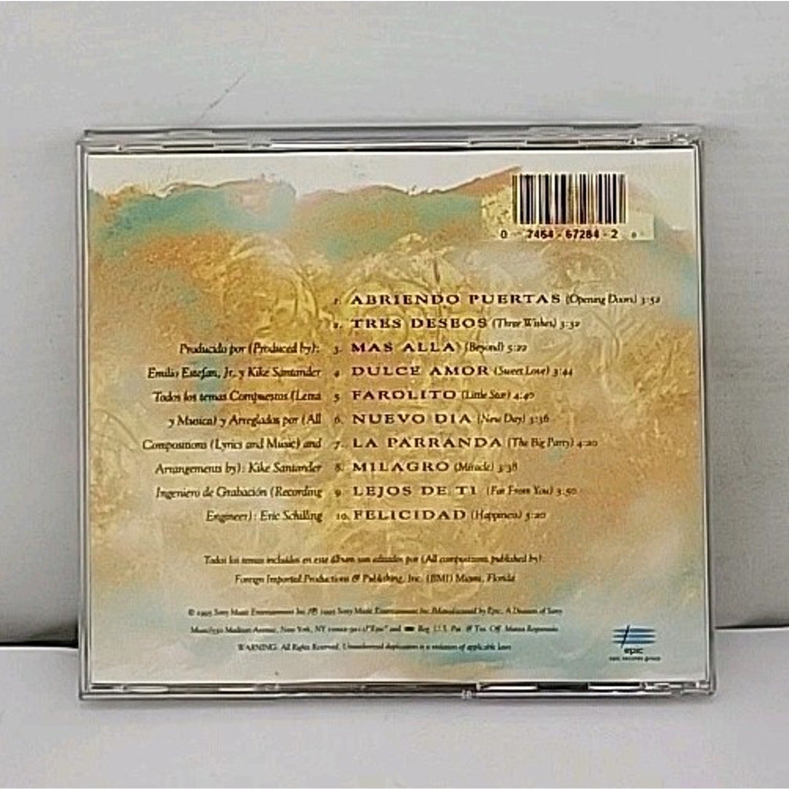 Abriendo Puertas by Gloria Estefan (CD, 1995)