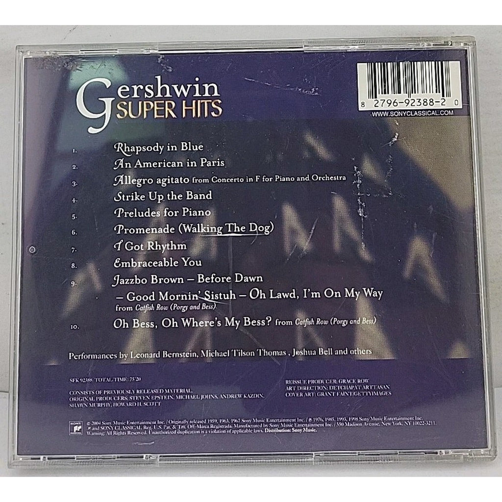 Superhits by G. Gershwin (CD, 2004)