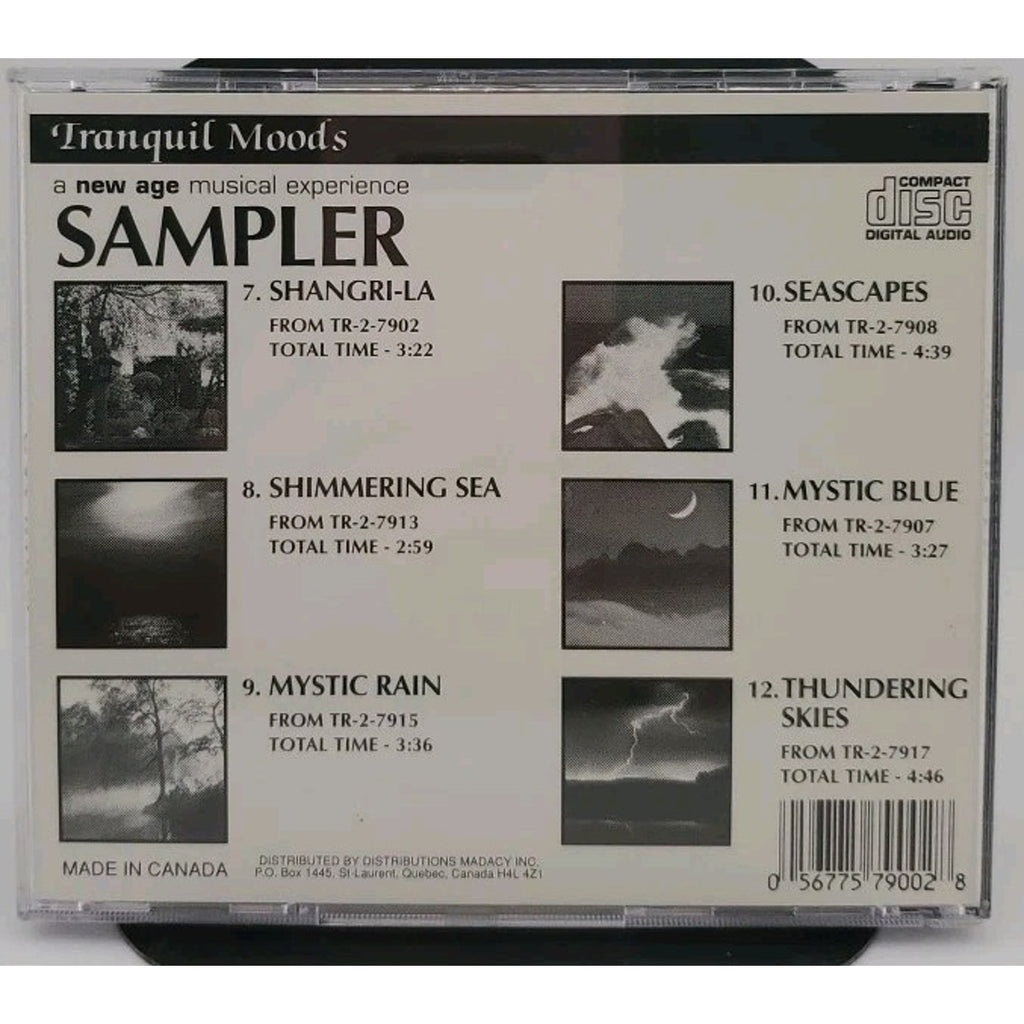 Tranquil Moods: Sampler by Various Artists (CD, Aug-1994, Madacy)