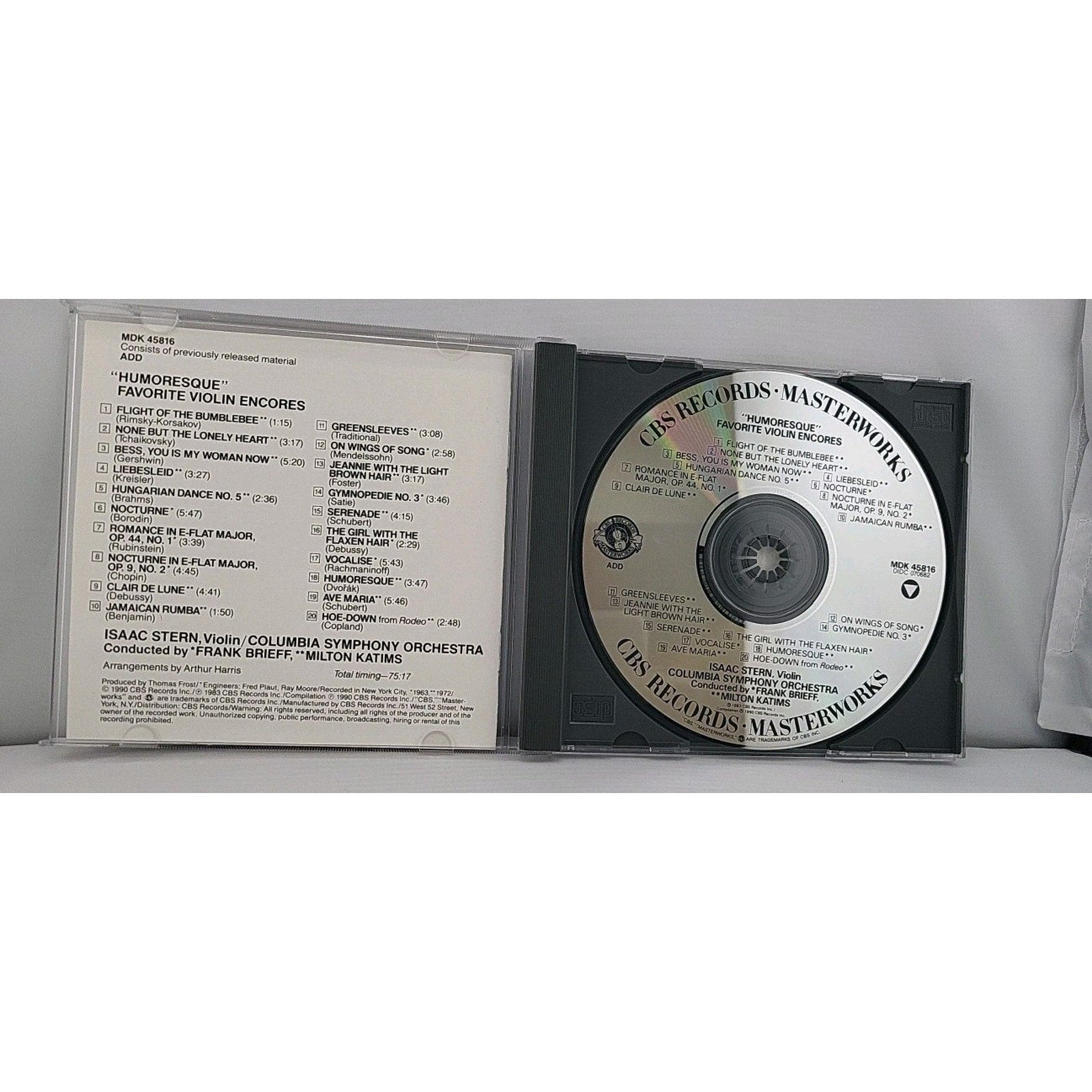 Humoresque - Isaac Stern CD