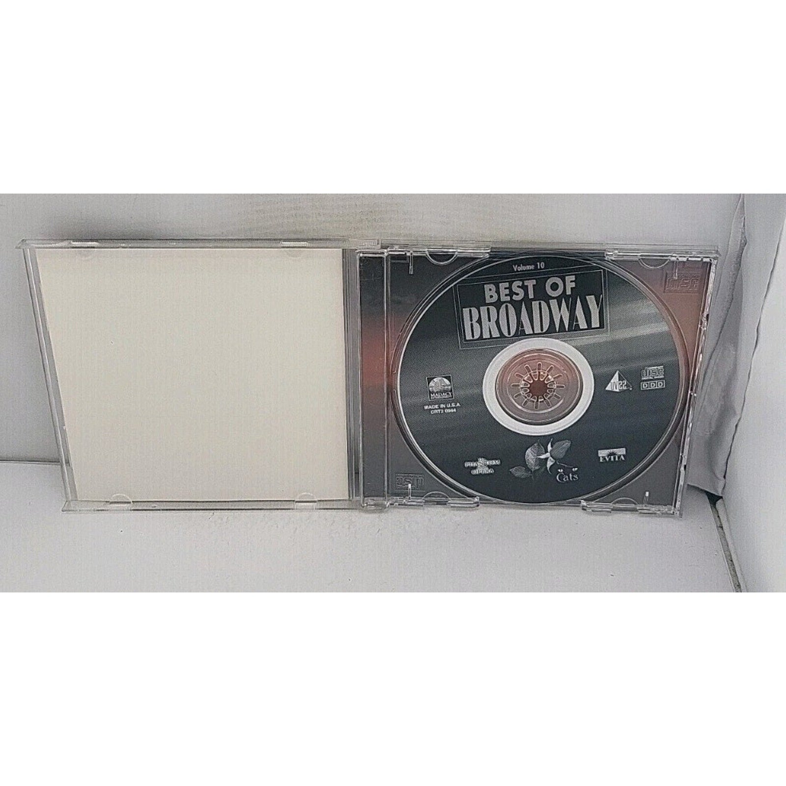 Best Of Broadway Volume 10 - Music CD