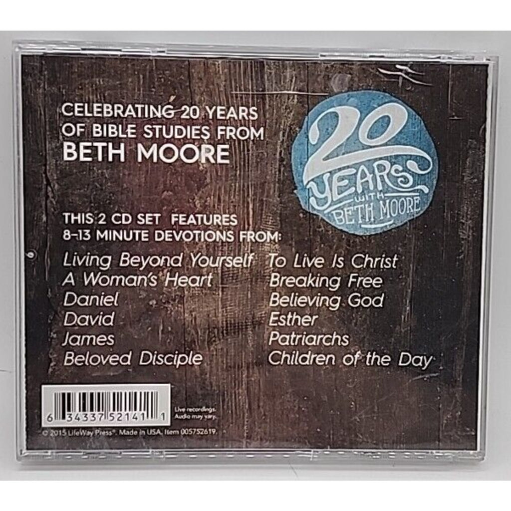 Devotions from Beth Moore 20th Anniversary Collection by Beth Moore (2015, CD)