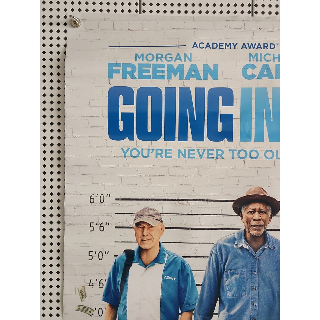 Going In Style Authentic 27x40 D/S Movie Poster.