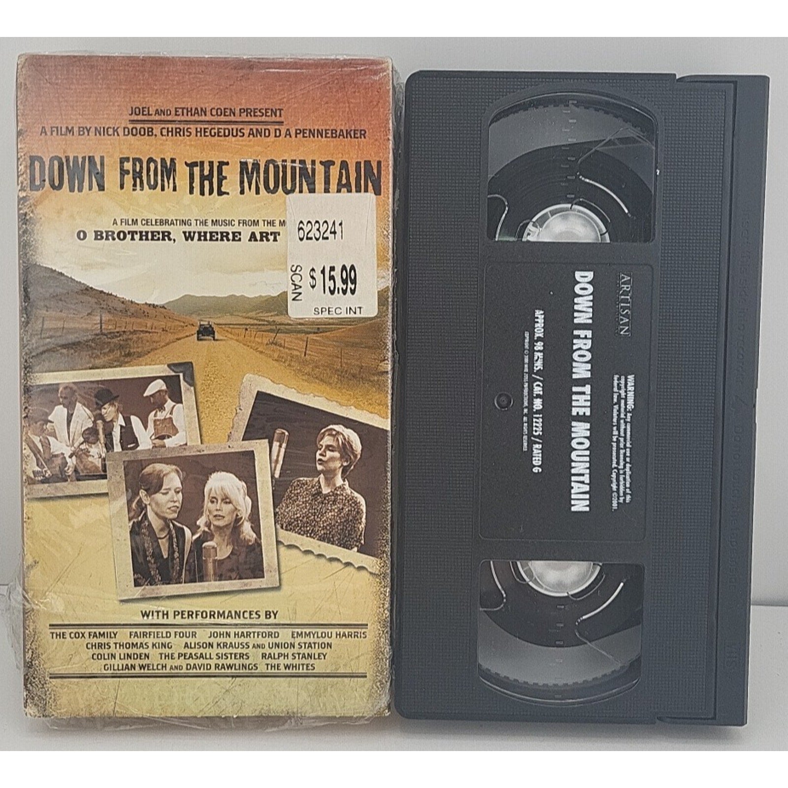 Down from the Mountain (VHS, 2001)