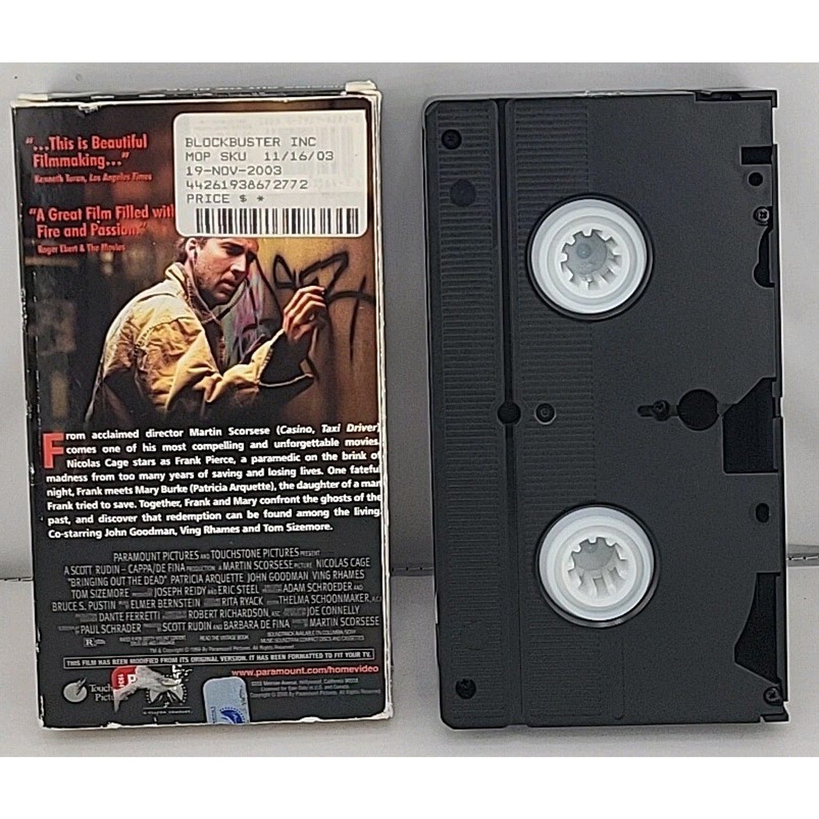 Bringing Out the Dead (DVD, 1999)