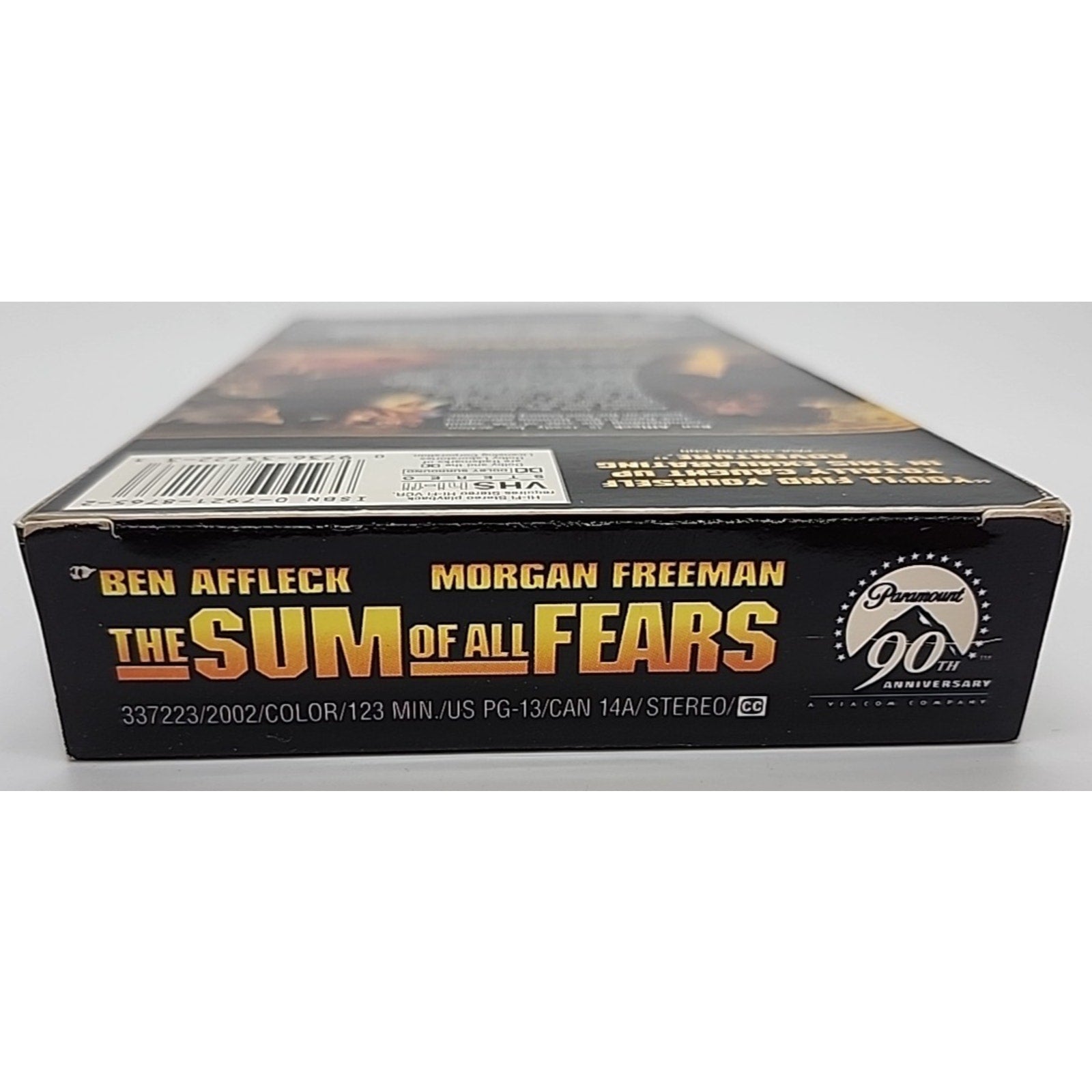 The Sum of All Fears (VHS, 2002)
