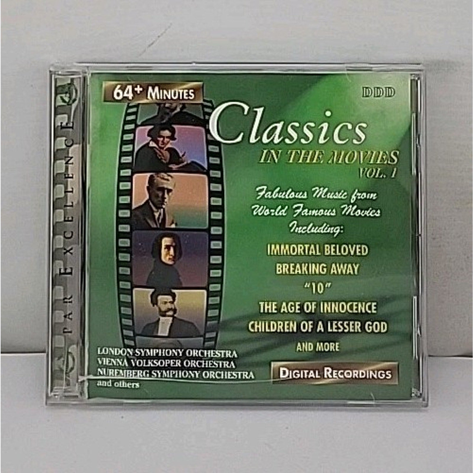 Classics in the Movies, Vol. 1 by Various Artists (CD, 1995, Par Excellence/St.