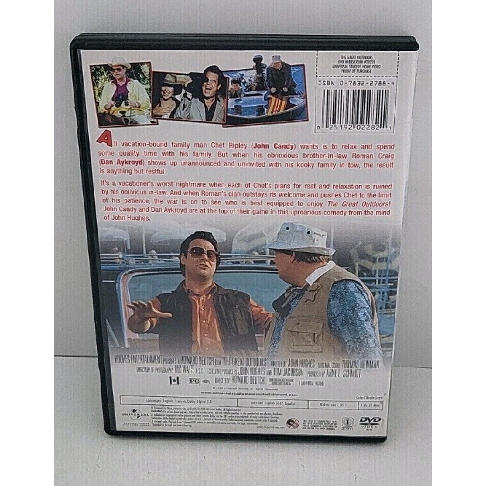 The Great Outdoors (DVD, 1988) No Front Art