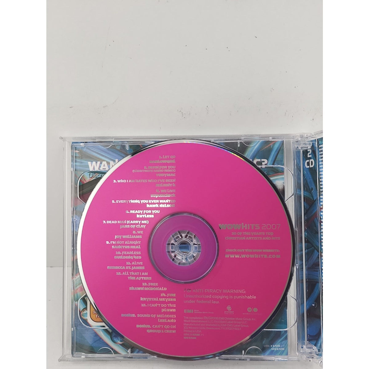 Wow Hits 2007 by Wow Hits (CD, 2006)