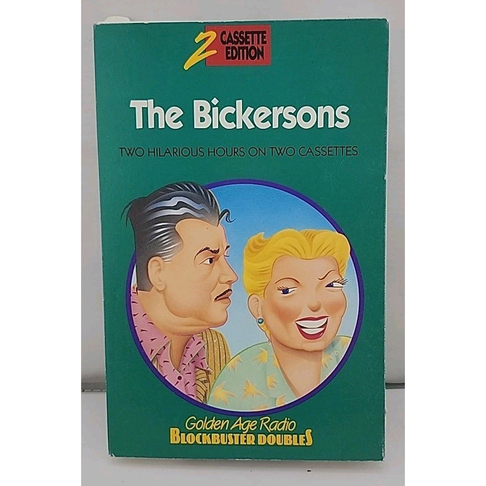 The Best Of The Bickersons Vol. 1-4 (2-Cassette Set, 1986, Golden Age Radio)