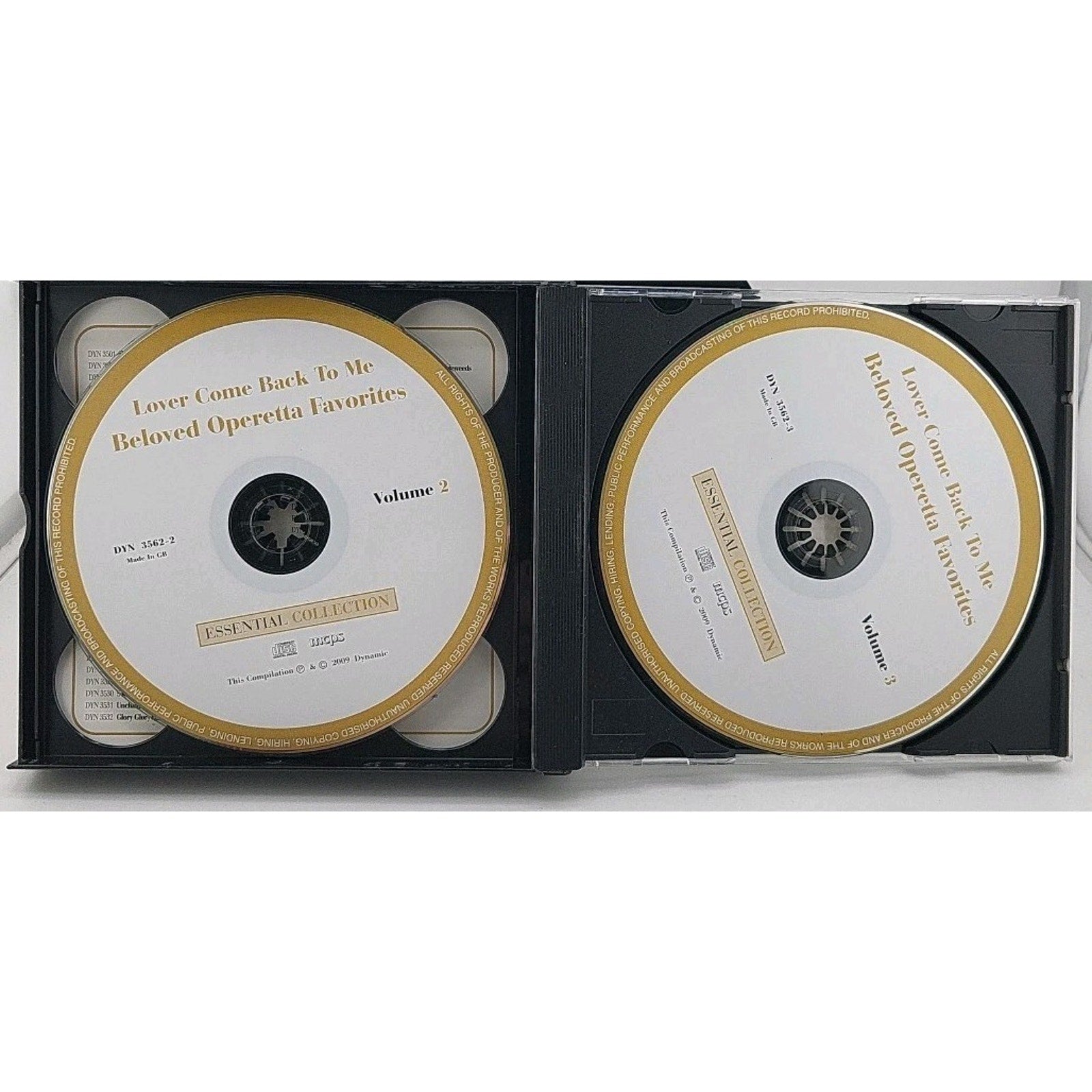 Lover Come Back To Me Beloved Operetta Favorites CD Set
