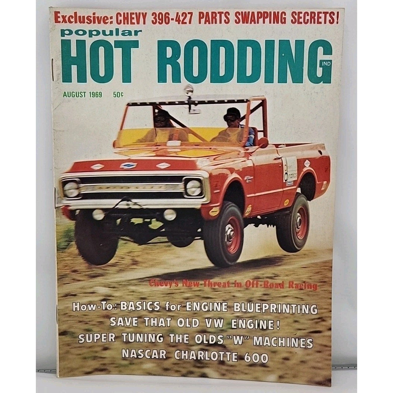 Popular Hot Rodding Magazine August 1969