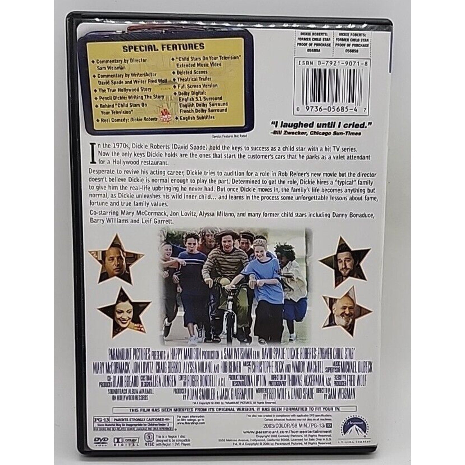 Dickie Roberts: Former Child Star (DVD, 2003)