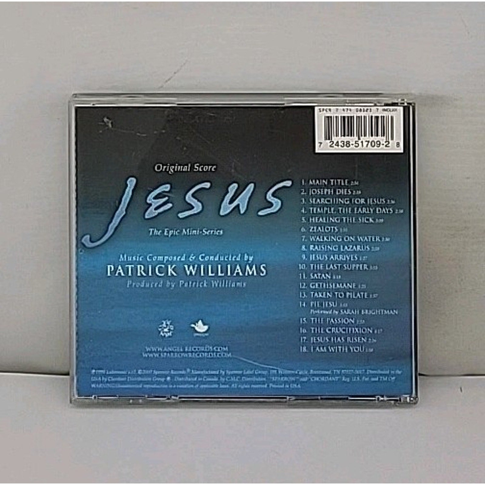 Jesus: The Epic Mini-Series [Original Score] by Patrick Williams (CD, Mar-2000,