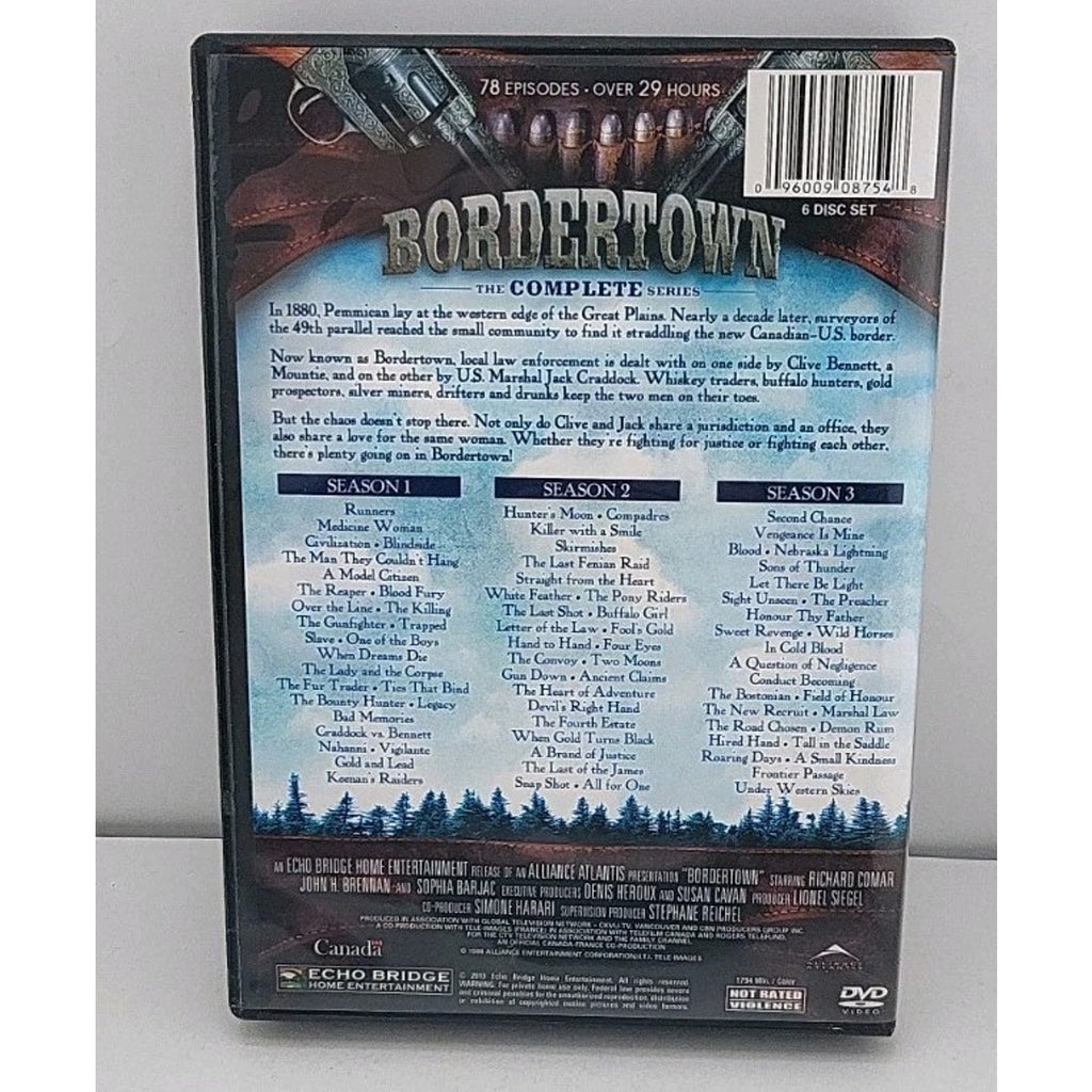 Bordertown: The Complete Series (DVD, 2012, 6-Disc Set)