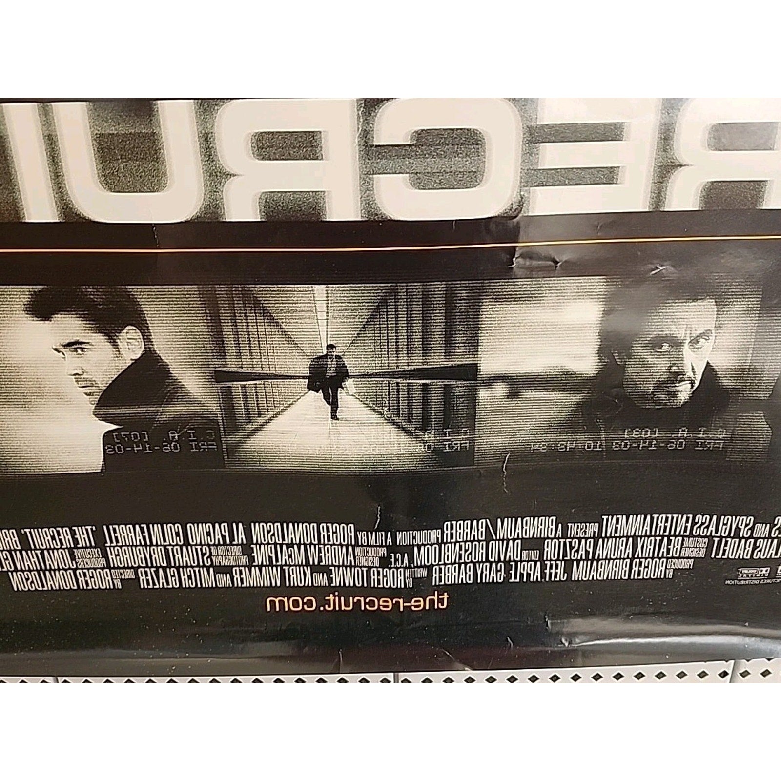The Recruit Double Sided Theatrical Movie Poster 27"x40"